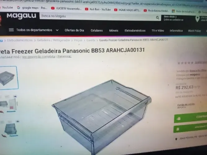 gavetão da Panasonic