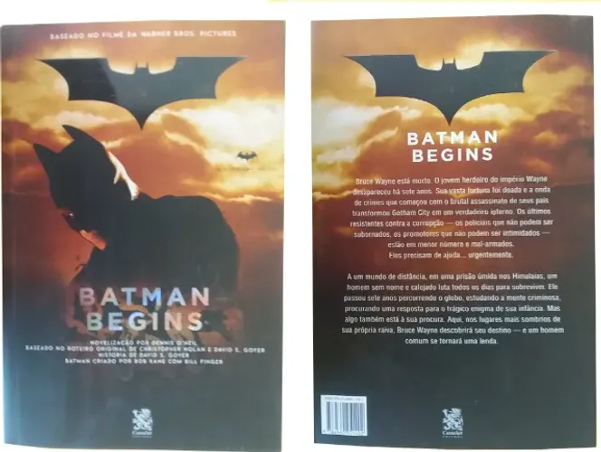 Livros - Trilogia Batman por Dennis O'Neil