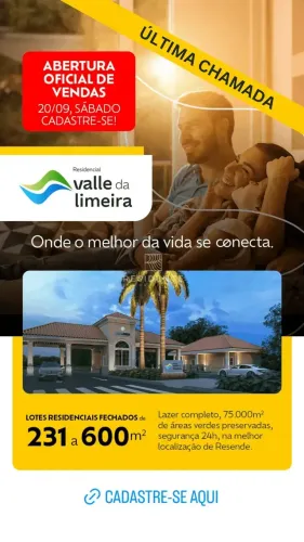 Valle da Limeira, Vila Ipiranga, Resende