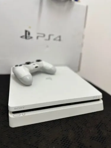 Ps4 Slim branco + 1 controle 
