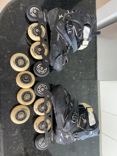Patins POWERSLIDER profissional preço desapego tamanho 36 