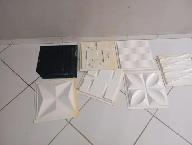 Forma de gesso 3d 