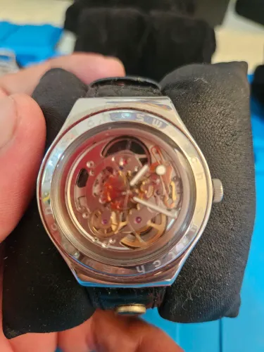 Relogio Swatch Automático Skeleton