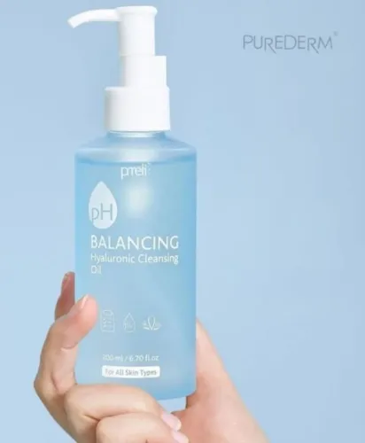Óleo de limpeza fácil Purederm ph balancing