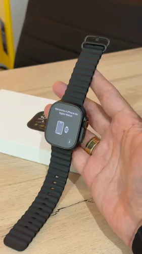 Apple Watch Ultra 3 49mm Black GPS + Cellular 4G - Apenas 6 meses de uso, garantia 2027!