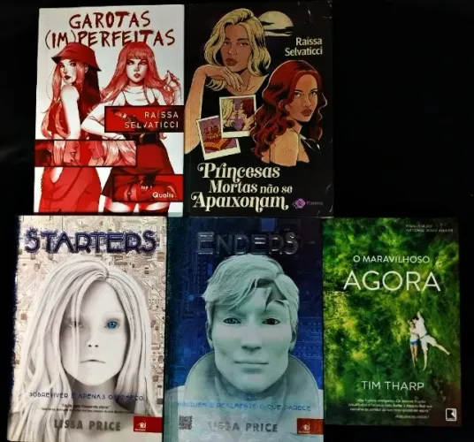 Kit Livros - Garotas (im)perfeitas/Princesas mortas não se apaixonam/Starter/Enders