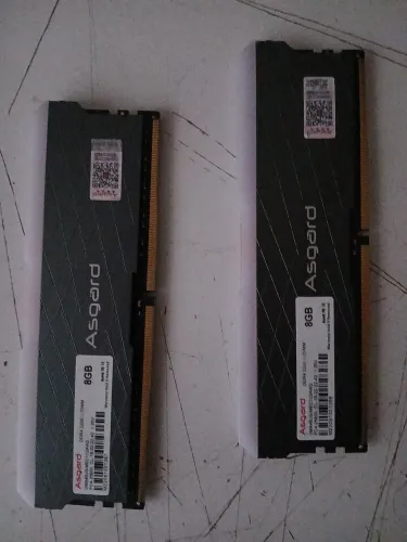Memória RAM 2X8 DDR4 ASGARD