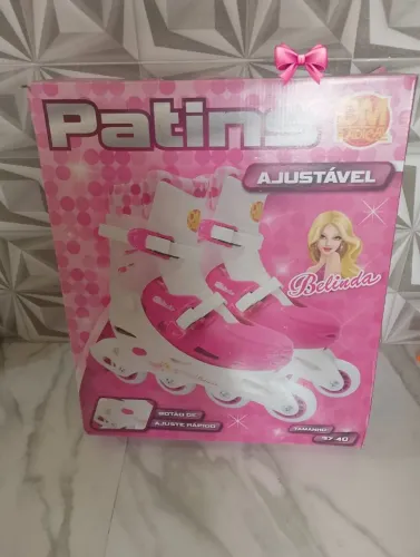 Patins feminino Belinda usado 2 vezes