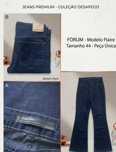 Calça jeans fórum