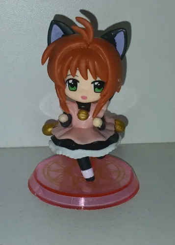 BONECA MINIATURA MINI SAKURA CARD CAPTORS GATINHA
