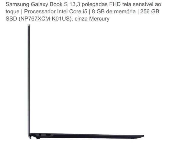 Not Galaxy Samsung book S