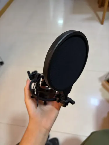 Pop Filter para Microfone Condensador