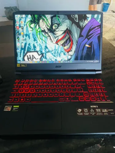 NOTEBOOK GAMER ACER NITRO 5 | RYSEN 5 5 5600H | GTX 1650 | 16GB RAM | SSD 512GB + HD 1TB 