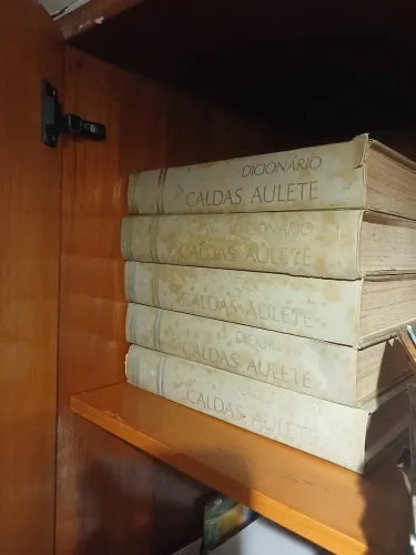 Dicionário Caldas Aulete 5 volumes 