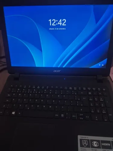 Notebook Acer i3 6a Geração 8gb 120ssd