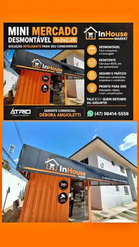 Container mercadinho
