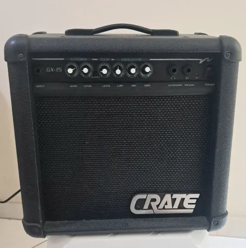 Amplificador de Guitarra Crate GX-15 caixa cubo