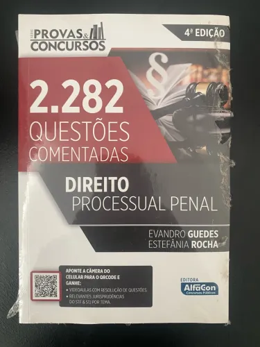 Livro / 2282 questões de Direito Processual Penal