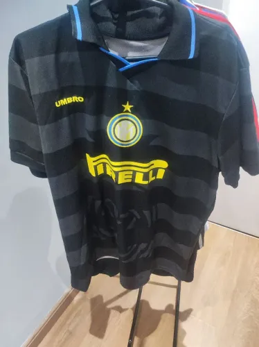 Camisa Retrô internazionale Ronaldo 10