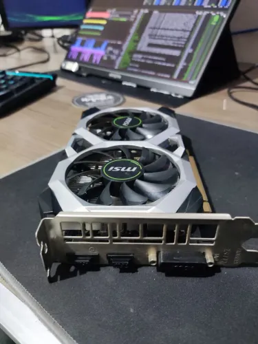 Placa de Vídeo GTX 1650 4GB - Vendo ou Troco Memórias ECC DDR4