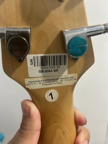 Baixo 5 cordas Giannini