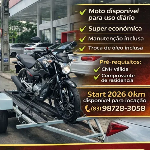 ALUGUEL OU LOCAÇÃO START 0KM