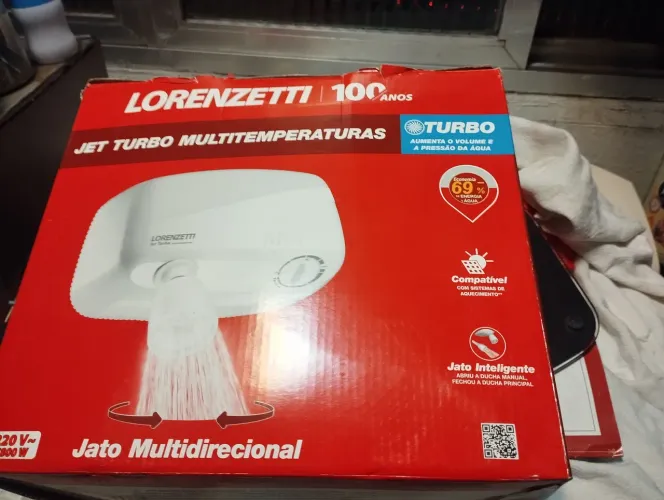 Chuveiro Turbo jet Lorenzetti