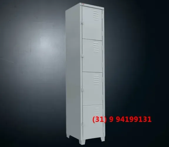 Armário de Aço Novo com 4 portas Frete grátis