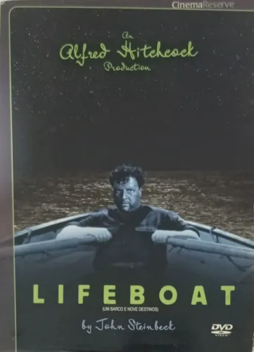 Dvd Filme Lifeboat Um Barco E Nove Destinos Alfred Hitchcock<br>