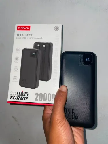 Power Bank 20.000mAh 22.5W Turbo - Novo