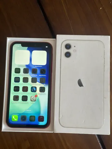 iPhone 11 red 256 gb. Todo original