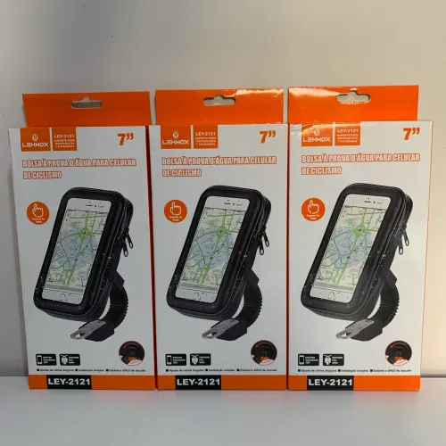 Suporte impermeável de Celular para moto - Novo
