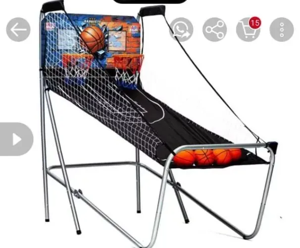 Mesa de basquete com placar eletrônico