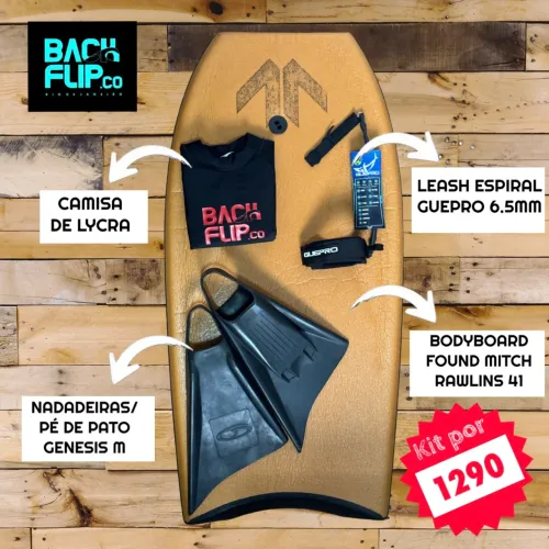 Kit Completo de Bodyboard Profissional