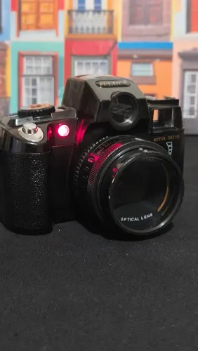 Câmera Fotográfica Fulaica - Motor Drive - Analógica
