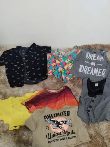 Lote de roupas femininas 
