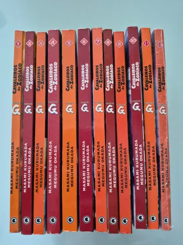 Cavaleiros do Zodíaco- Saga G - vol. 1 ao 11 e 13
