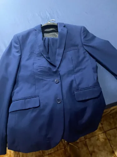 Terno slim azul marinho 