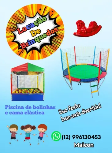 Promoção!!! Locação de cama elástica ou piscina de bolinha !!! ? *