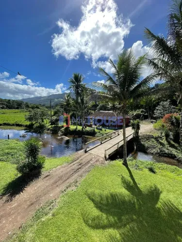Fazenda à Venda, com 97 hectares com Cacau Açaí e Pastos, Rio passando próximo a Sede, Dis