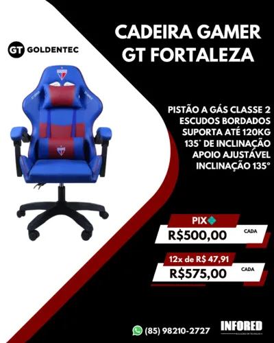 Cadeira Gamer GT Fortaleza