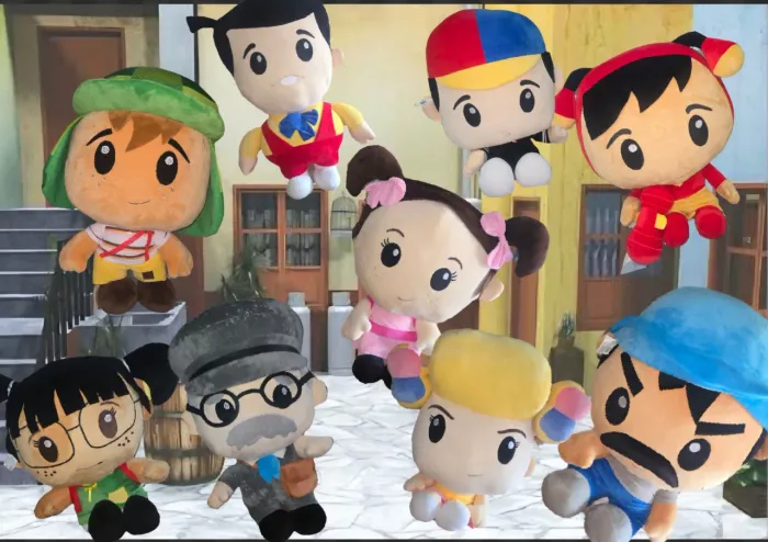 PELUCIAS GIGANTE  TURMA CHAVES 85 CM VALOR UNITÁRIO 
