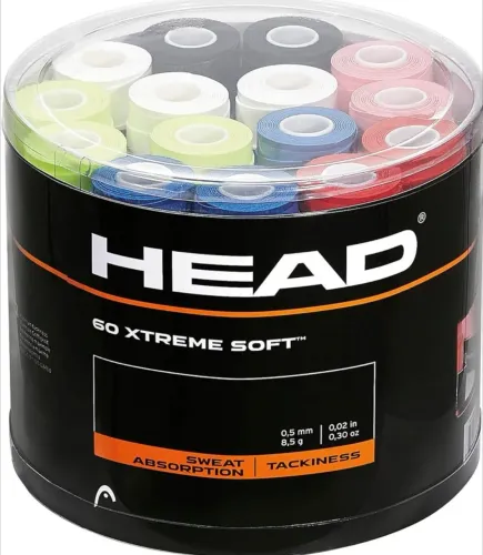 Overgrip head xtreme soft caixa lacrada com 60 unidades