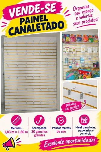 Painel Canaletado grande