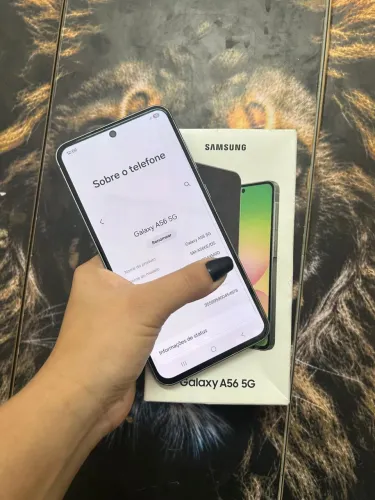 SAMSUNG A56 5G COM CAIXA 