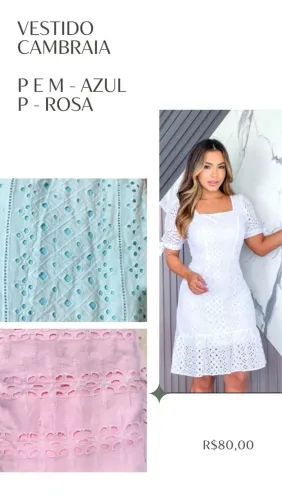 Vestido de Cambraia