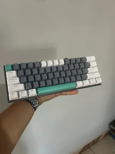 Teclado Mecânico Machenike K500 60% RGB | Bluetooth + 2.4GHz + USB | Hot Swap