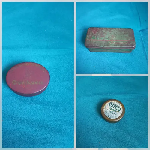 Latas Vintage anos 50/60 (3 latas)