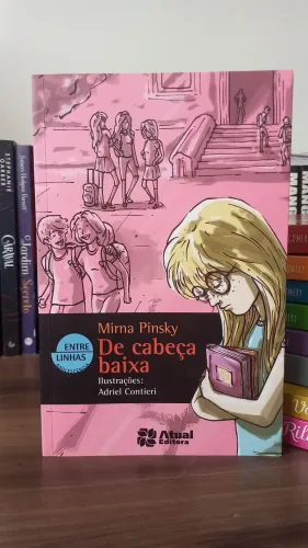 Livro "De cabeça baixa" - Mirna Pinsky (Atual Editora)