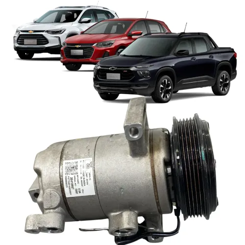 Compressor Ar Chevrolet Onix Tracker Montana 1.0 1.2 Turbo